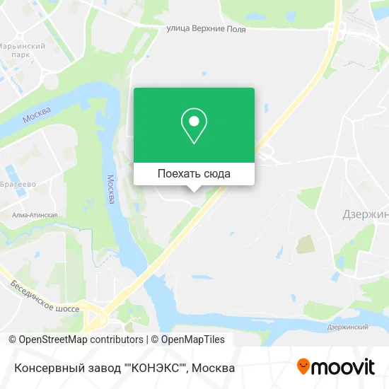 Карта Консервный завод ""КОНЭКС""