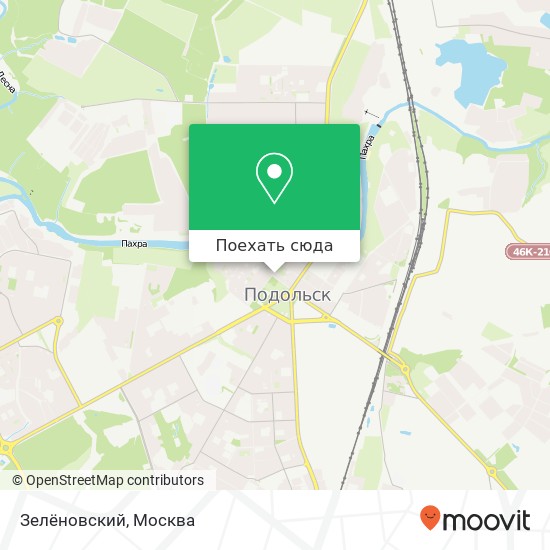 Карта Зелёновский