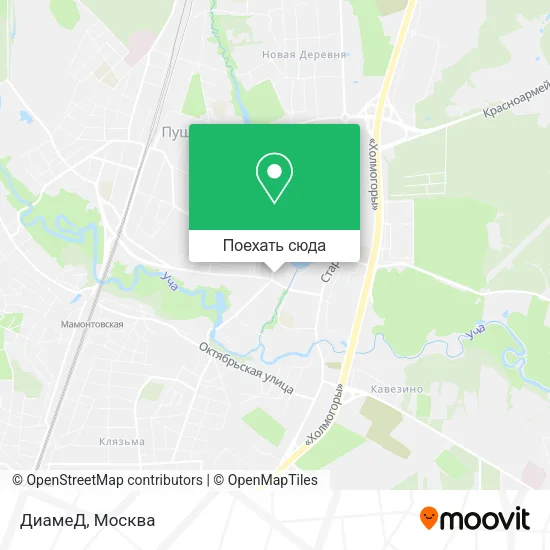 Карта ДиамеД