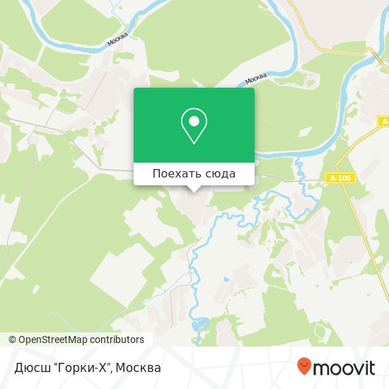 Карта Дюсш "Горки-Х"