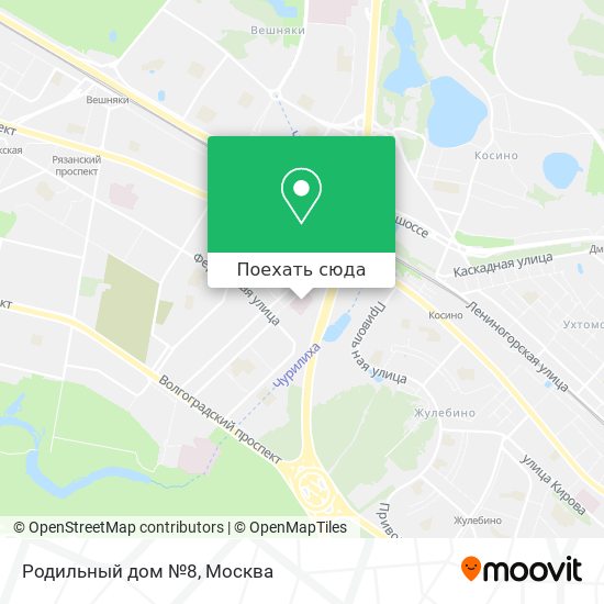 Метро жулебино на карте