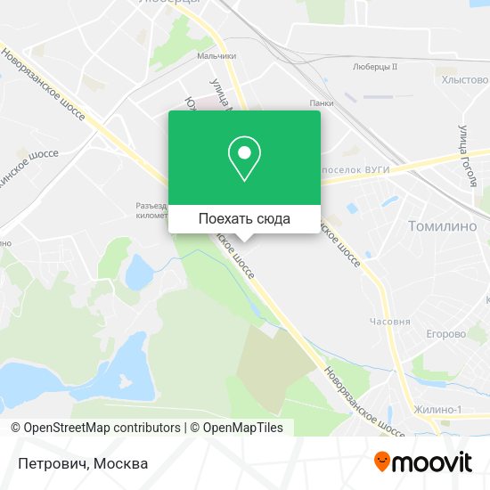 Карта Петрович
