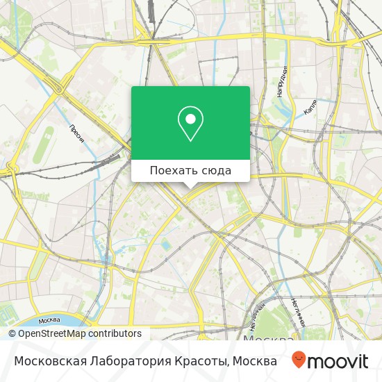 Карта Московская Лаборатория Красоты