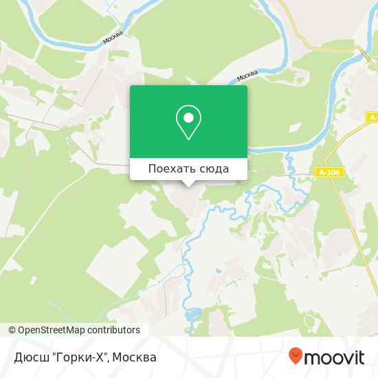 Карта Дюсш "Горки-Х"