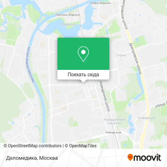 Карта Деломедика