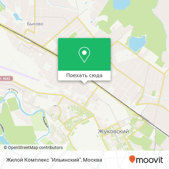 Карта Жилой Комплекс "Ильинский"