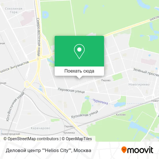 Карта Деловой центр ""Helios City""