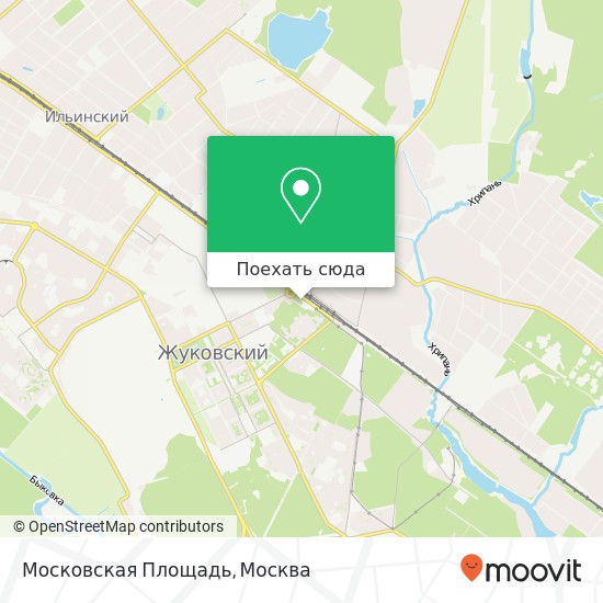Карта Московская Площадь