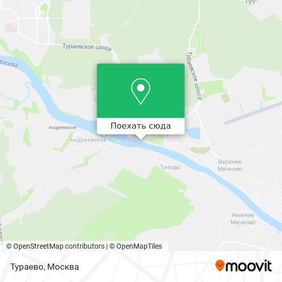 Карта Тураево