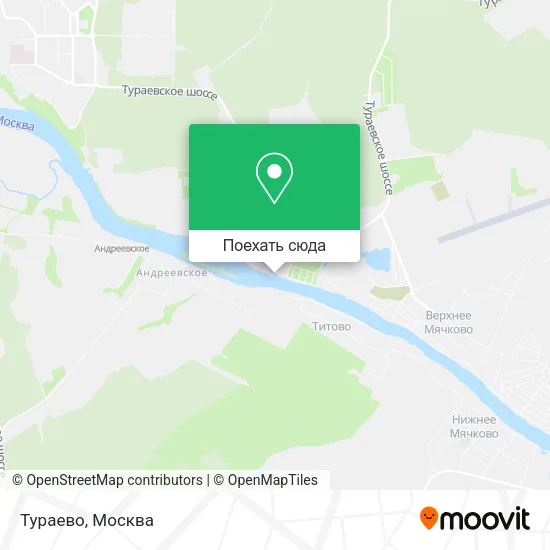 Карта Тураево