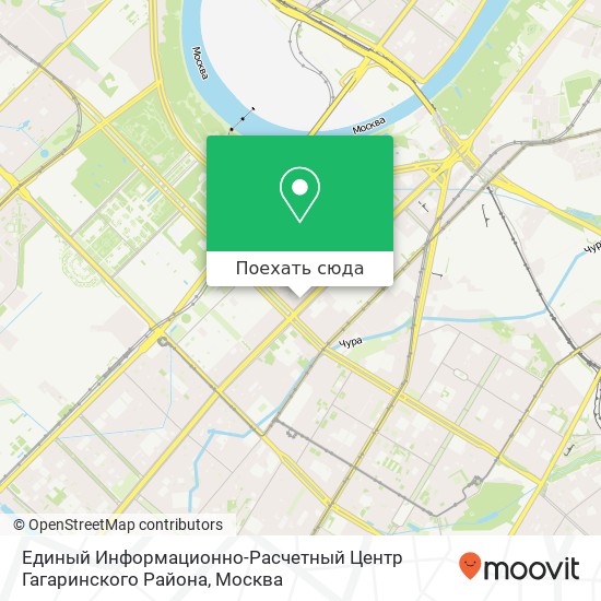 Карта Единый Информационно-Расчетный Центр Гагаринского Района