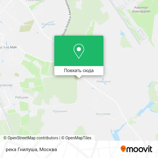 Карта река Гнилуша