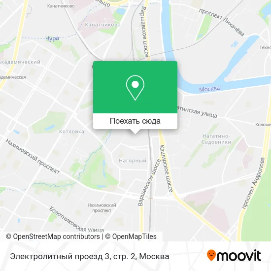 Карта Электролитный проезд 3, стр. 2