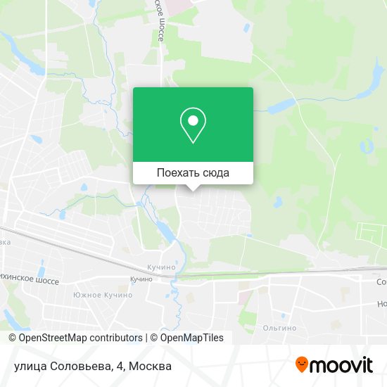 Карта улица Соловьева, 4