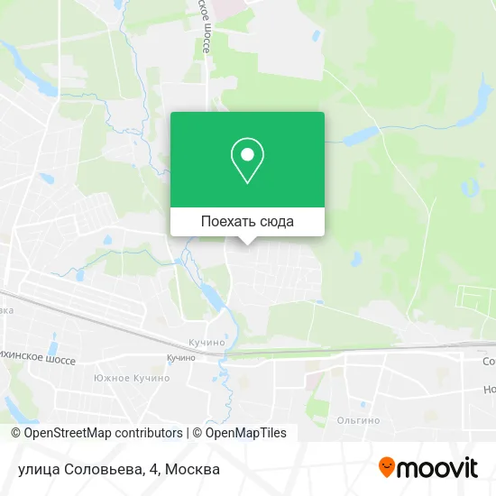 Карта улица Соловьева, 4