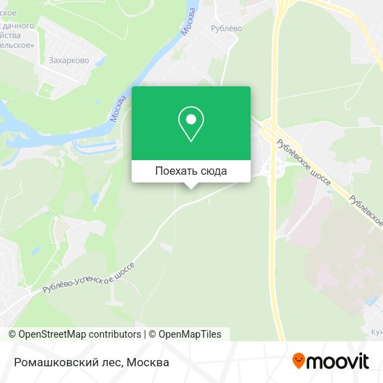 Карта Ромашковский лес