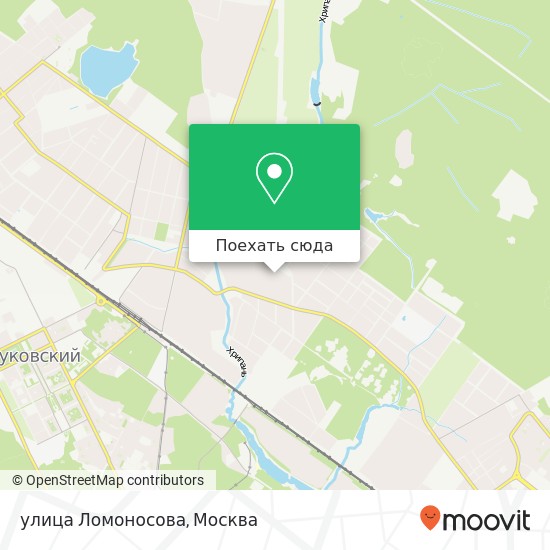 Карта улица Ломоносова