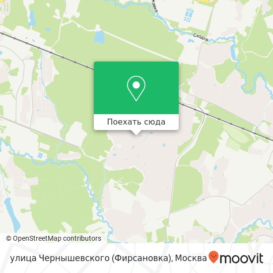 Карта улица Чернышевского (Фирсановка)