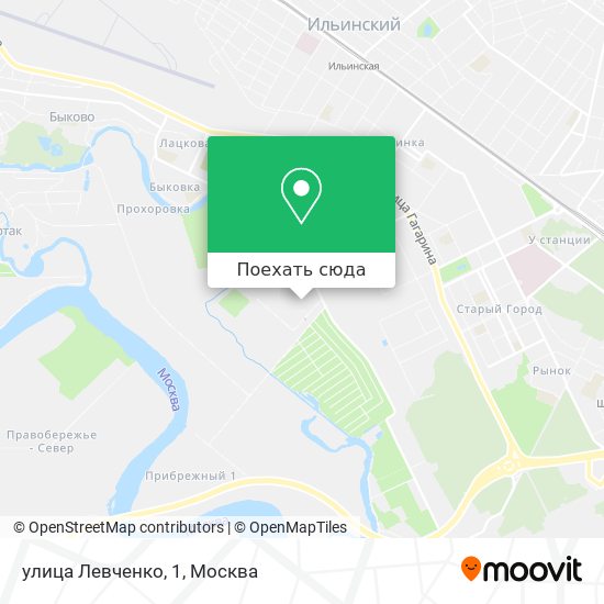 Карта улица Левченко, 1