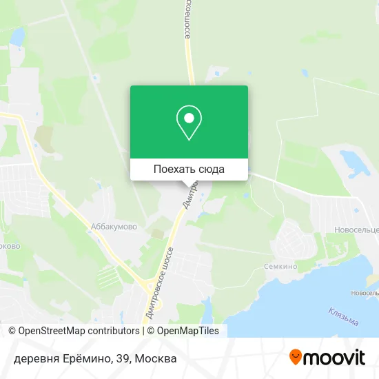 Карта деревня Ерёмино, 39