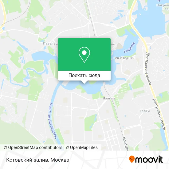 Карта Котовский залив