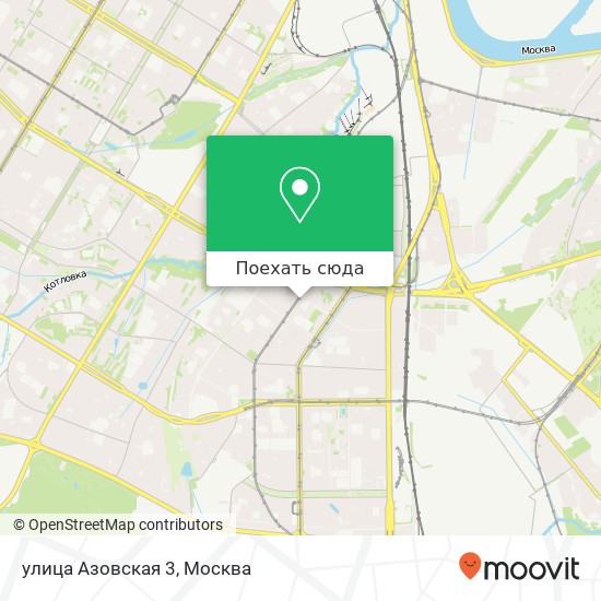 Карта улица Азовская 3