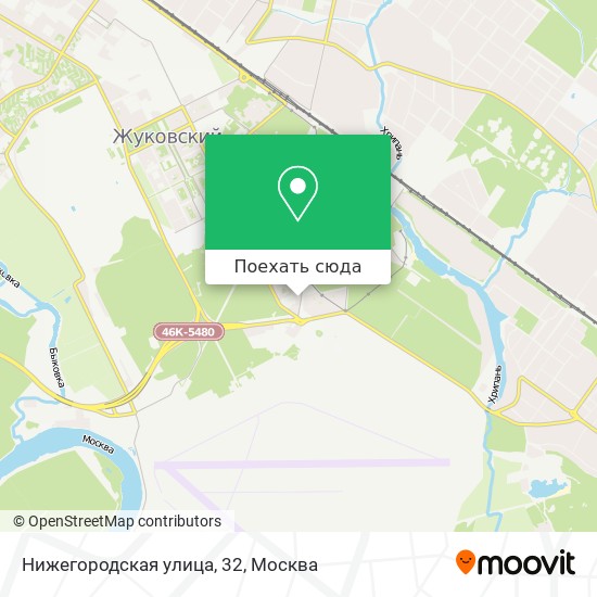 Карта Нижегородская улица, 32