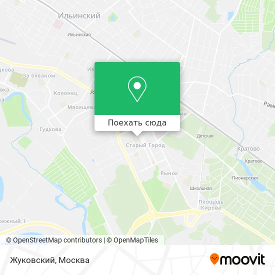Карта Жуковский