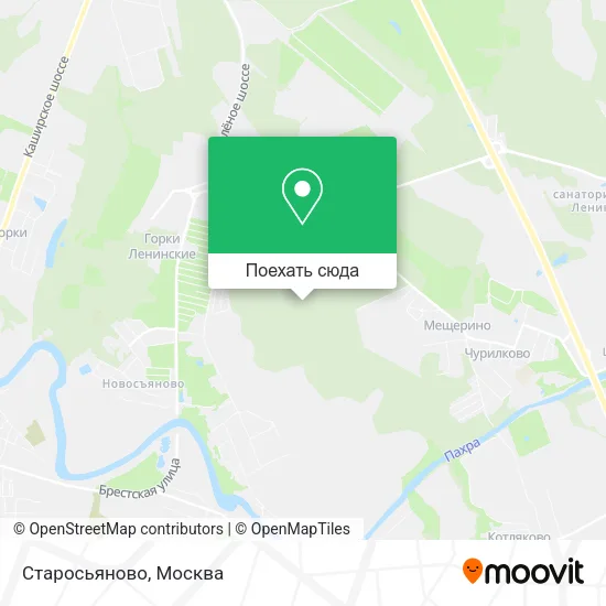 Карта Старосьяново
