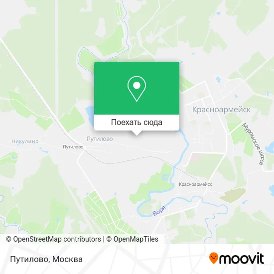 Карта Путилово