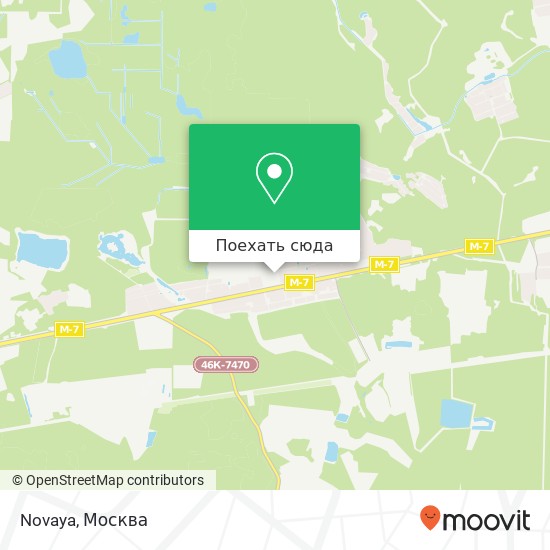 Карта Novaya