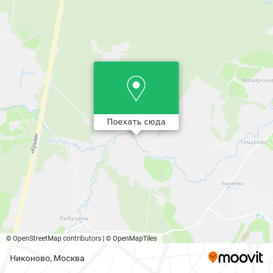 Карта Никоново