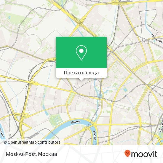 Карта Moskva-Post