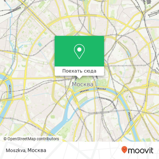 Карта Moszkva