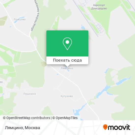 Карта Лямцино