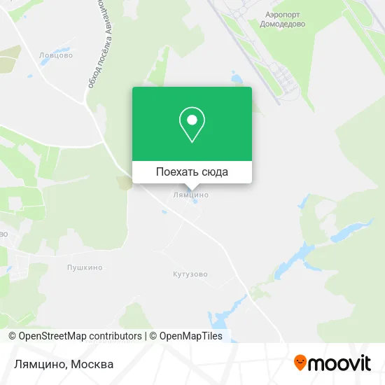Карта Лямцино