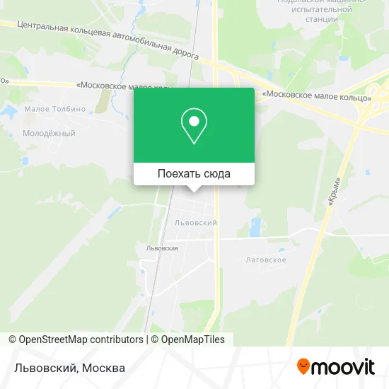 Карта Львовский