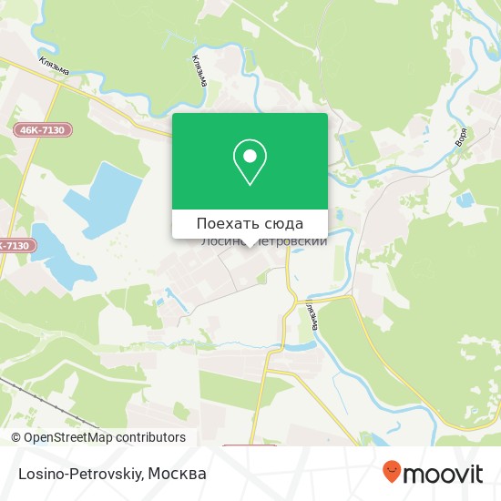 Карта Losino-Petrovskiy