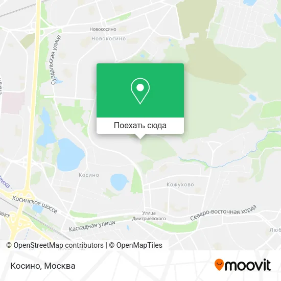 Карта Косино