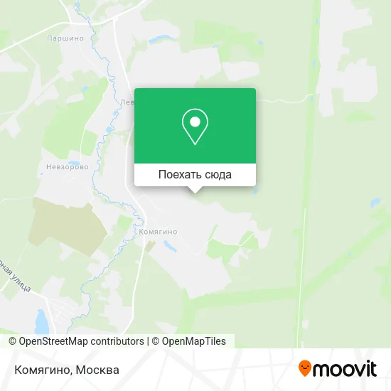 Карта Комягино