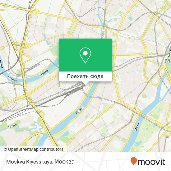 Карта Moskva Kiyevskaya