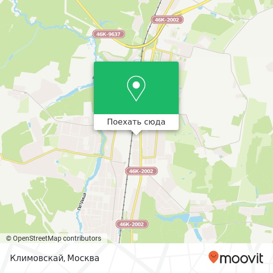 Карта Климовскай