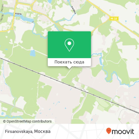 Карта Firsanovskaya