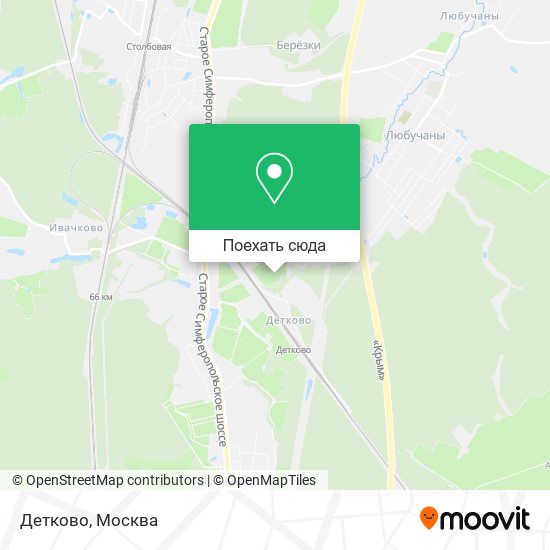 Карта Детково