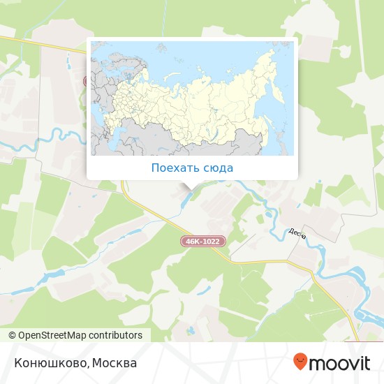 Карта Конюшково