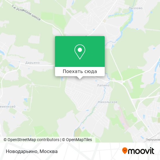 Карта Новодарьино