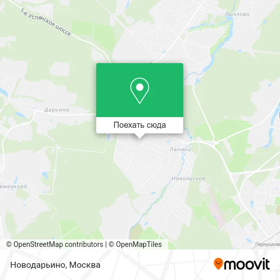 Карта Новодарьино