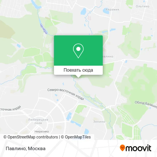 Карта Павлино