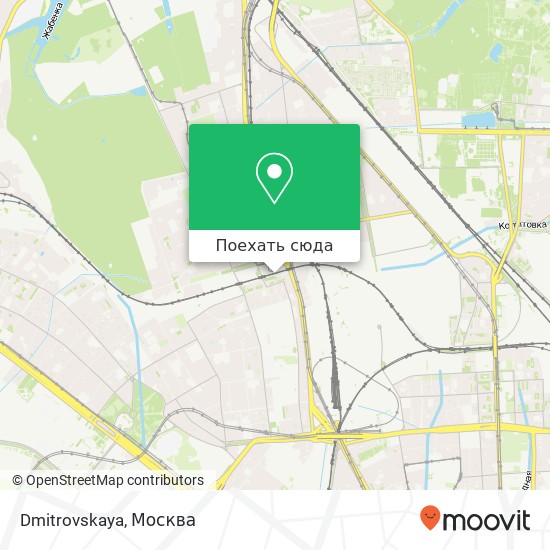 Карта Dmitrovskaya