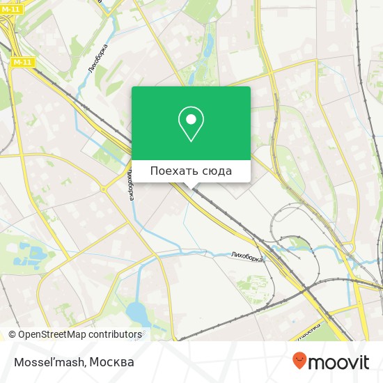 Карта Mossel’mash